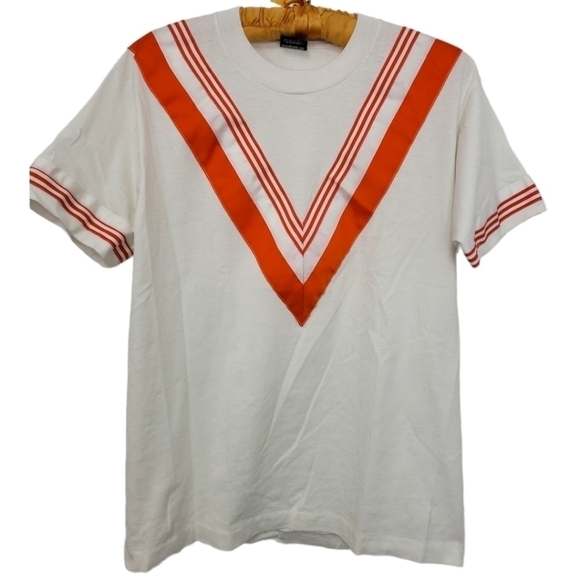 Vintage Tee Cheer Single Stitch TN Vols Fan Wear by Screen Stars Best L EUC - Picture 2 of 12